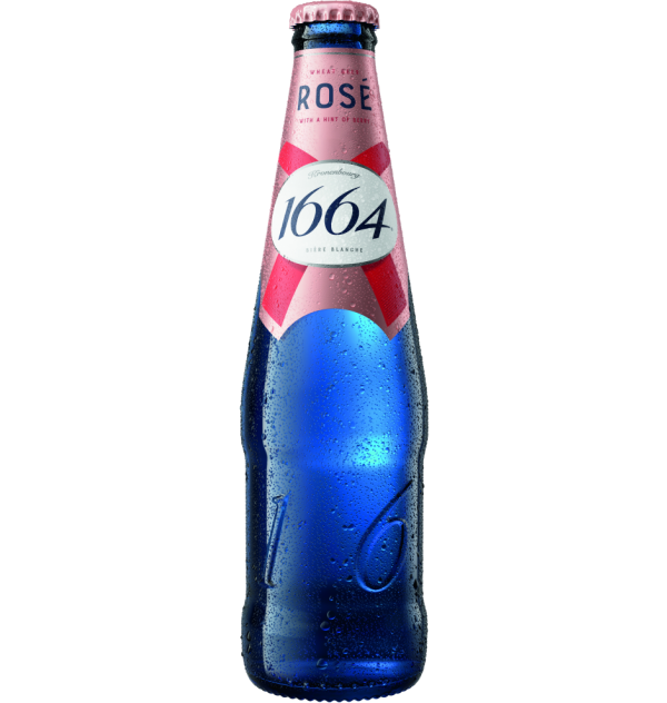 1664 Sapphire Rose Bottle 33cl Wet HR CMYK