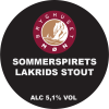 Møns Bryghus Sommerspirets Lakridsstout