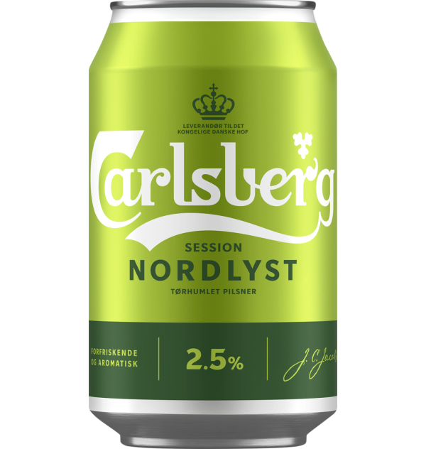Carlsberg Nordlyst DRY 33 cl can