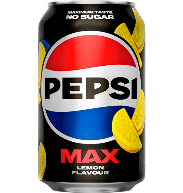 Pepsi Max Lemon 33cl DRY
