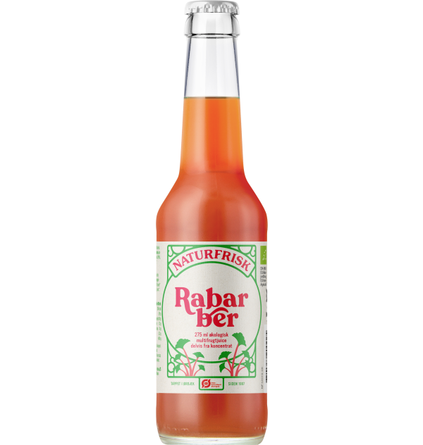 Juice Rabarber 275ml DK packshot