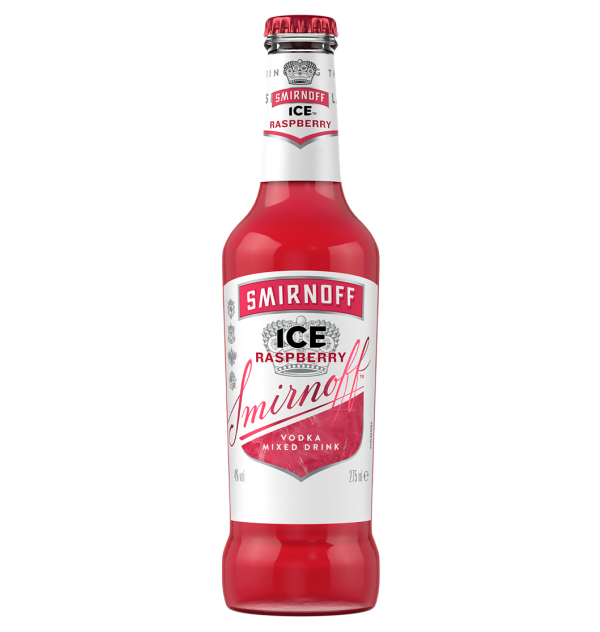 Smirnoff Ice Raspberry flaske 275cl raspberry web
