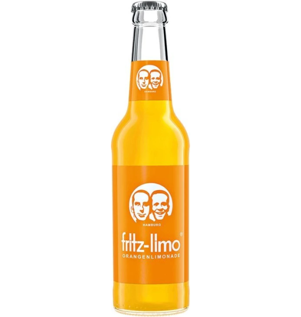 fritz limo orangeade 24x33 cl flaske 04b52
